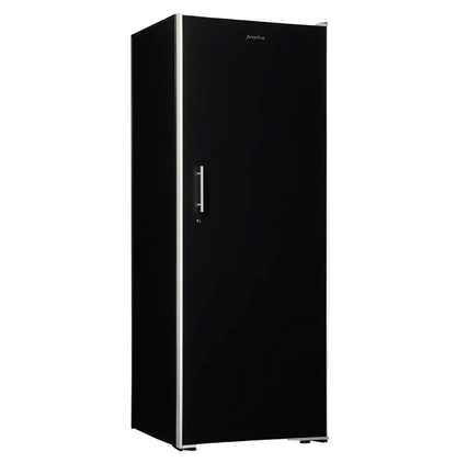 artevino oxygen wine cooler 230 bottle capacity single zone solid black door