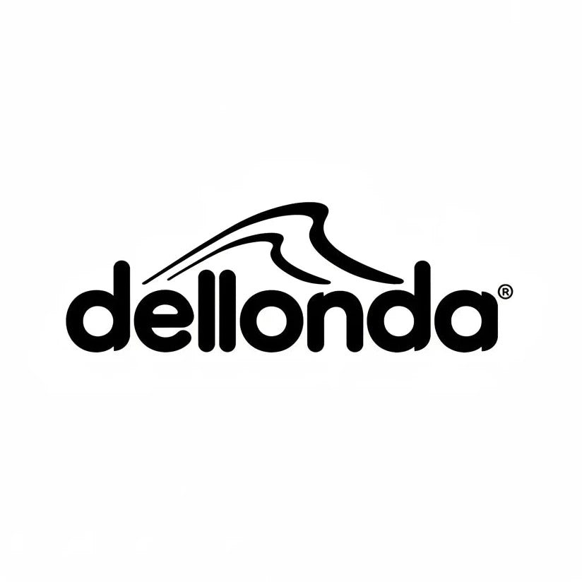 logo of dellonda on a white background